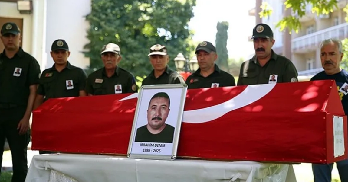ORMAN ŞEHİDİNE VEDA