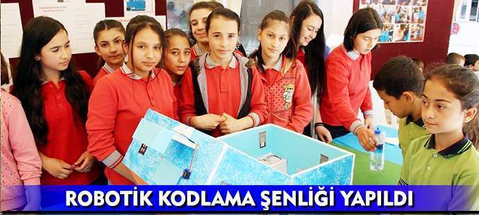 Robotik Kodlama Şenliği yapıldı