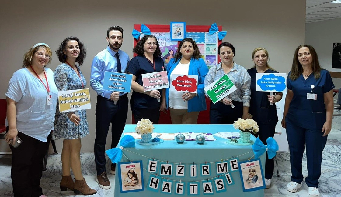 SÖKE FEHİME FAİK KOCAGÖZ DEVLET HASTANESİ’NDE EMZİRME HAFTASI ETKİNLİĞİ