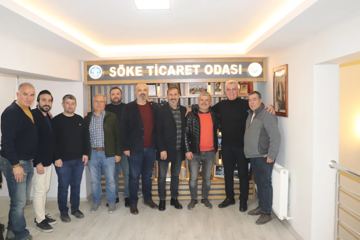 S&Ouml;KE TİCARET ODASI&rsquo;NA İŞ D&Uuml;NYASINDAN ZİYARET