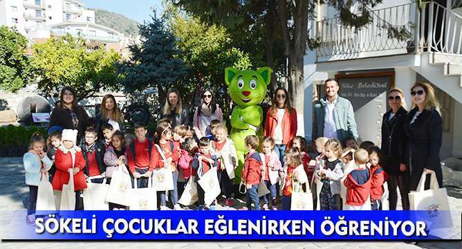 S&ouml;keli &ccedil;ocuklar eğlenirken &ouml;ğreniyor