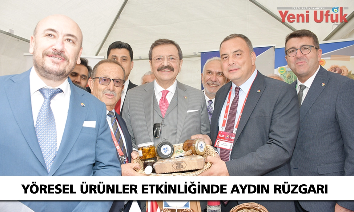 Yöresel ürünler etkinliğinde Aydın rüzgarı esti